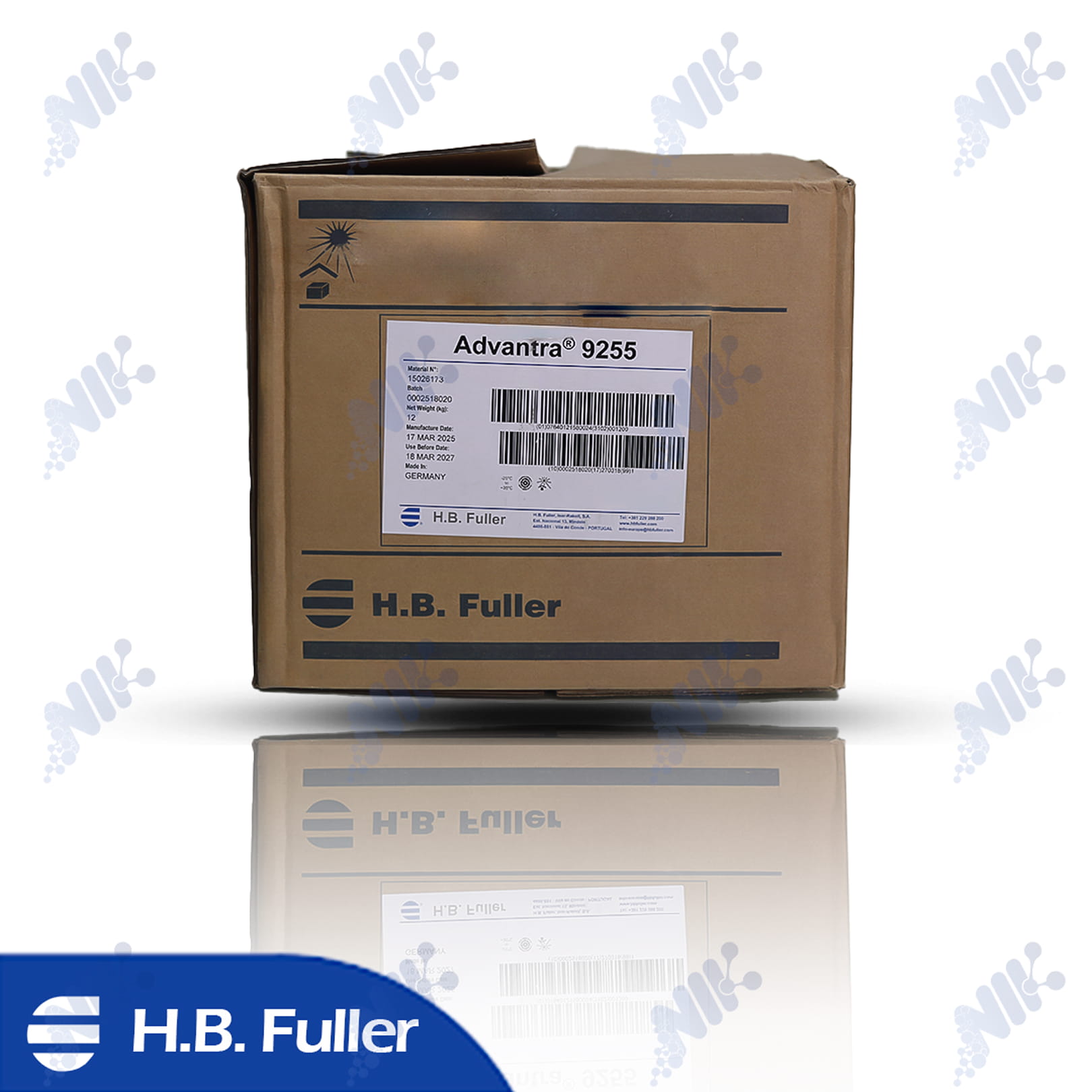 چسب هات ملت صنعتی Advantra® 9255 برند H.B. Fuller | تأمین توسط نامدار مواد نیک آفرید