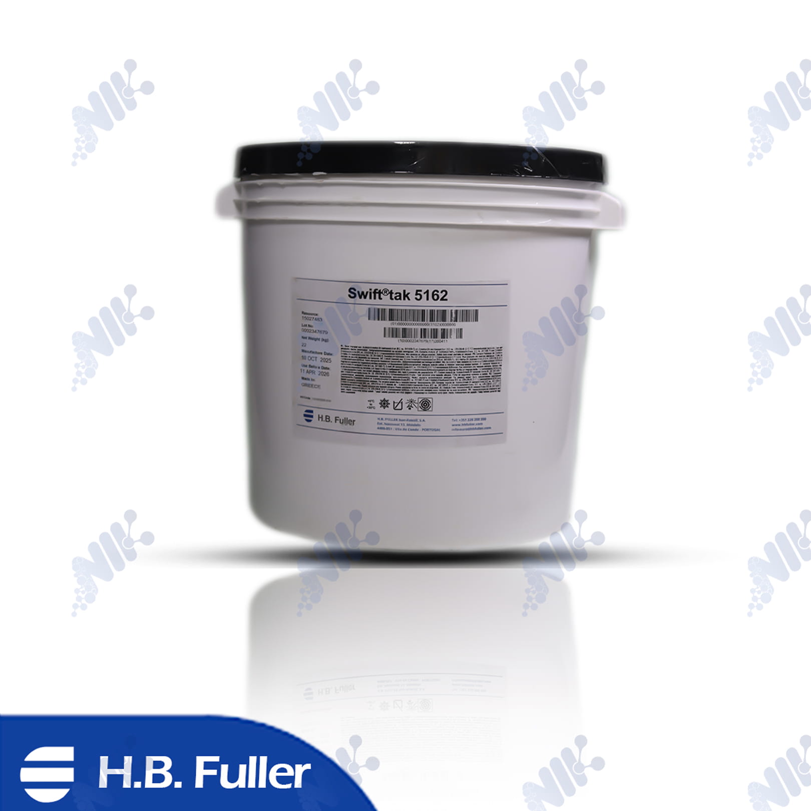 چسب پایه آب صنعتی Swift®tak 5162 برند H.B. Fuller | نامدار مواد نیک آفرید