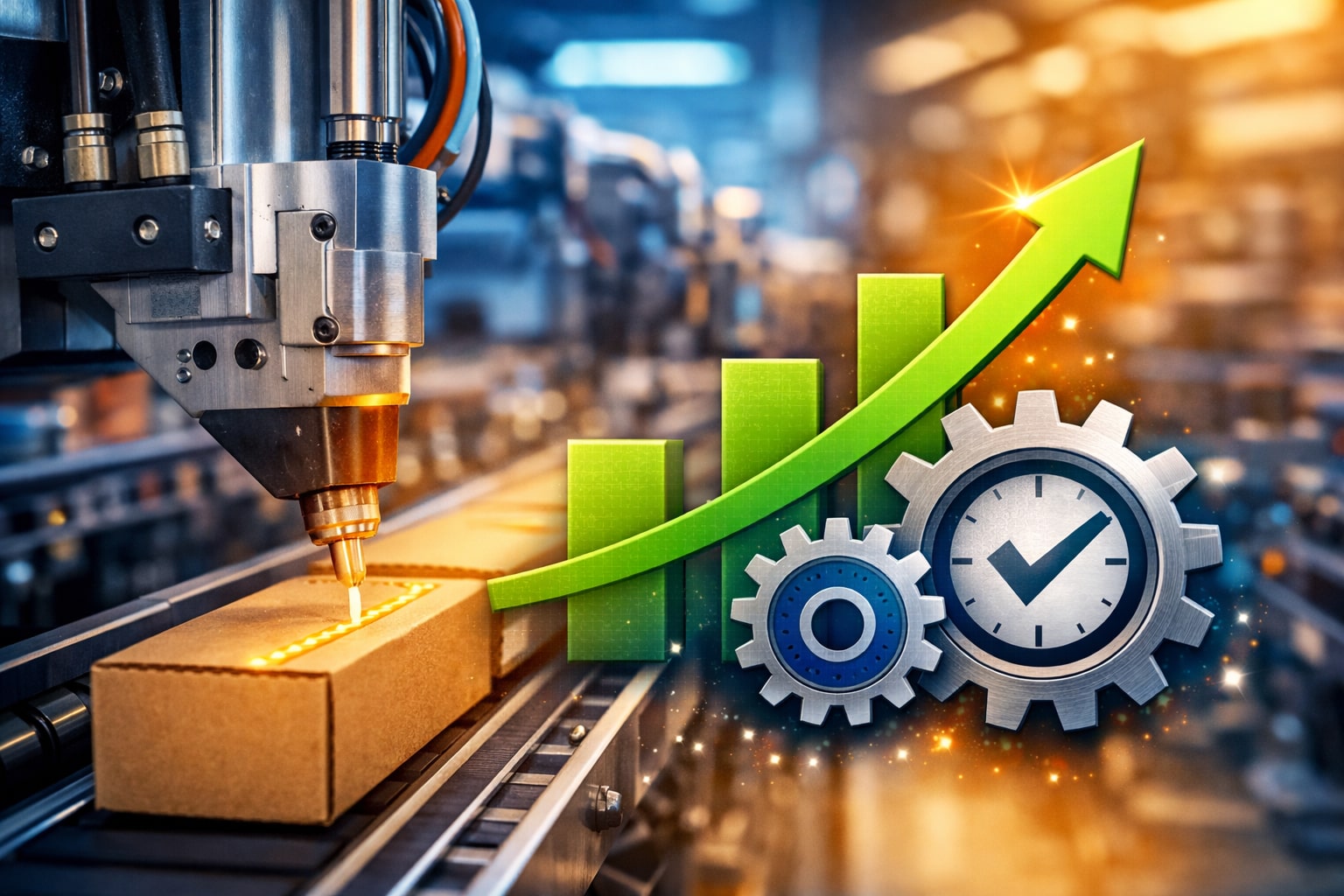 چگونه چسب مناسب، بهره‌وری خط تولید را افزایش می‌دهد؟