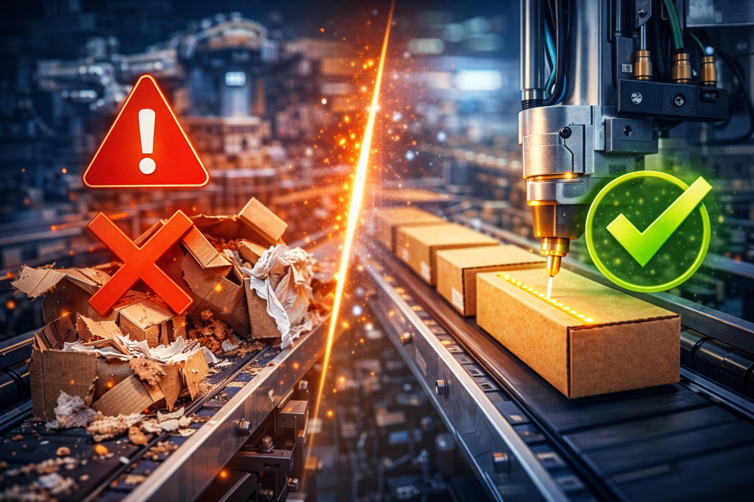 نقش انتخاب صحیح چسب در کاهش توقف خط تولید و ضایعات