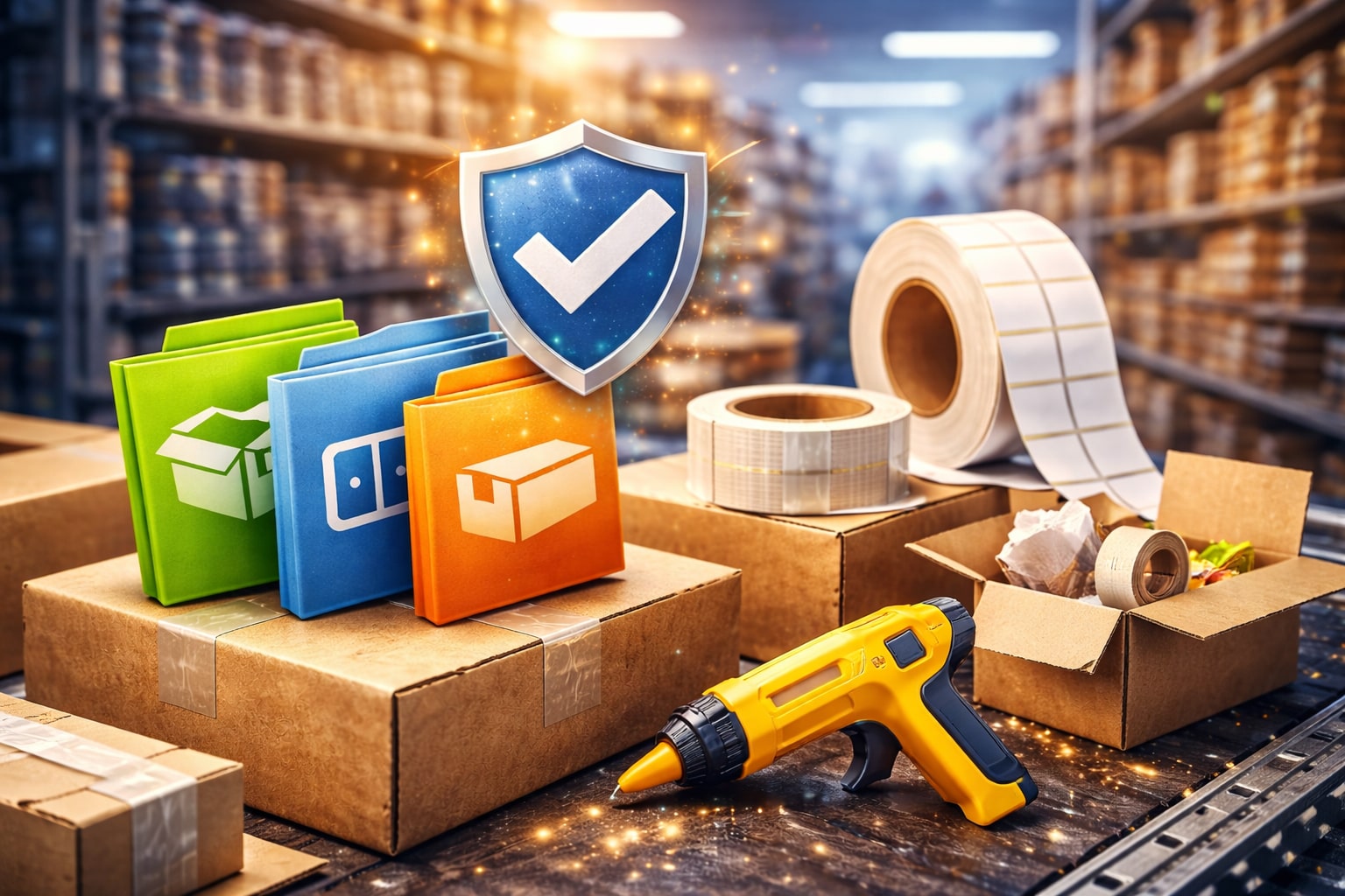 راهنمای انتخاب چسب صنعتی برای بسته‌بندی، لیبلینگ و کارتن‌سازی
